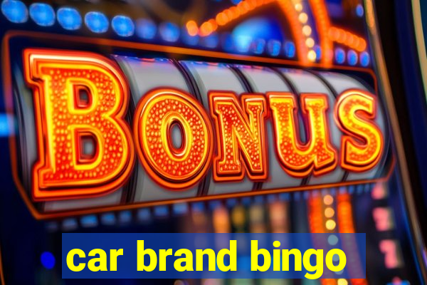 car brand bingo