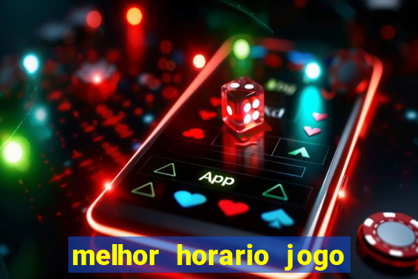 melhor horario jogo fortune rabbit