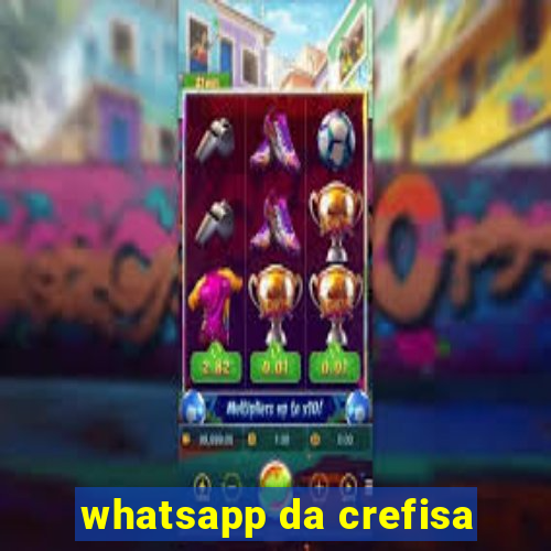 whatsapp da crefisa