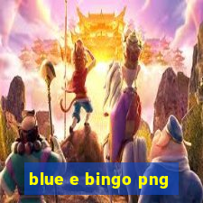 blue e bingo png