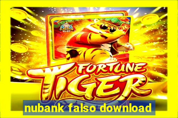 nubank falso download