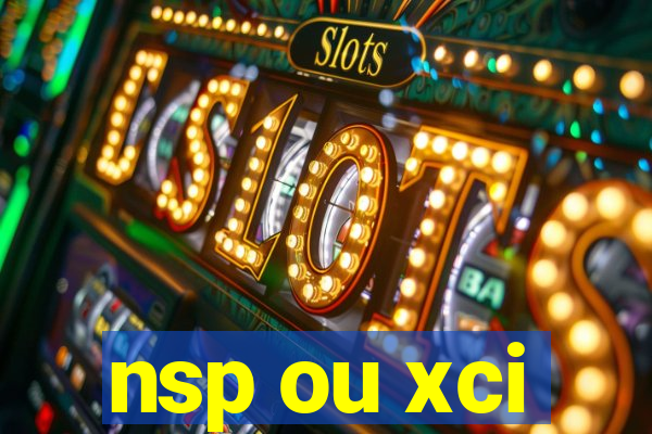 nsp ou xci