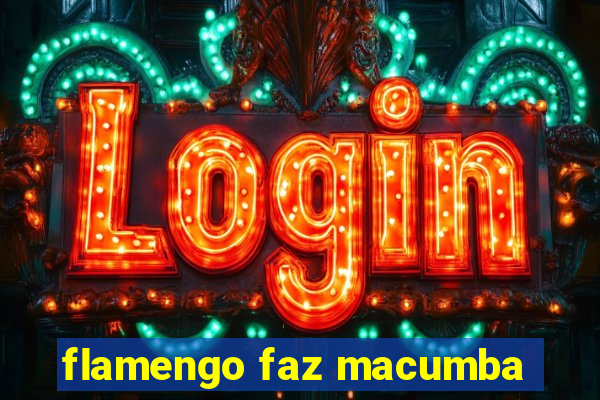 flamengo faz macumba