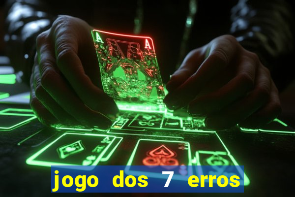 jogo dos 7 erros para manipuladores de alimentos