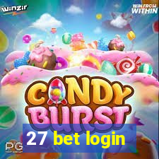 27 bet login